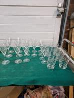 glazen vintage klaver geslepen 23 stuks, Verzamelen, Glas en Borrelglaasjes, Ophalen of Verzenden