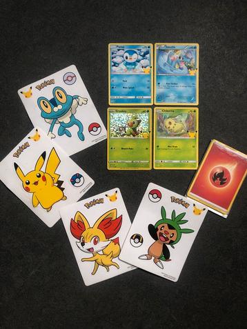 Pokémon Kaarten & Stickers - Leuke Set! beschikbaar voor biedingen