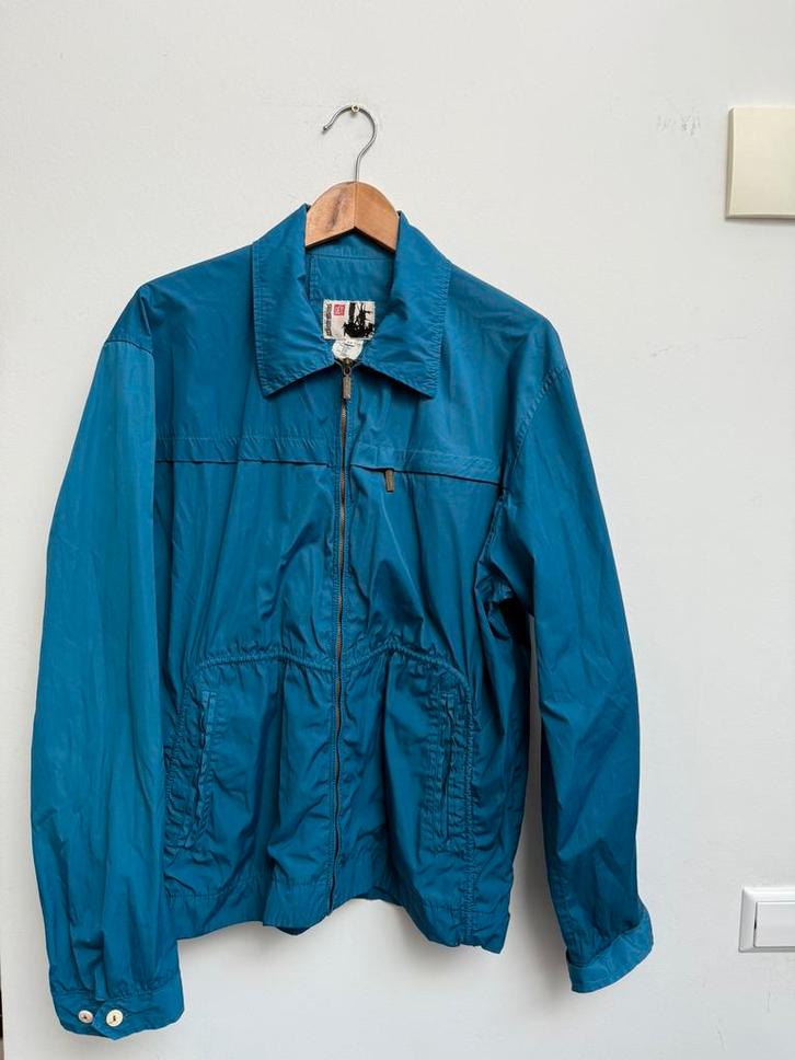 Vintage Diesel windbreaker – blauw – heren maat XL, Kleding | Heren, Jassen | Zomer, Zo goed als nieuw, Maat 56/58 (XL), Blauw