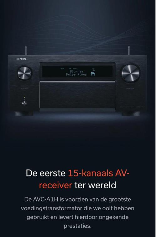 Vlaggenschip van Denon -32 kilo surround monster- Inruil ✅, Audio, Tv en Foto, Versterkers en Receivers, Zo goed als nieuw, 120 watt of meer