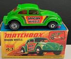 Matchbox auto VW KEVER No. 43 Dragon Wheels uit 1973 mintbox, Ophalen of Verzenden, Nieuw, Auto, Matchbox