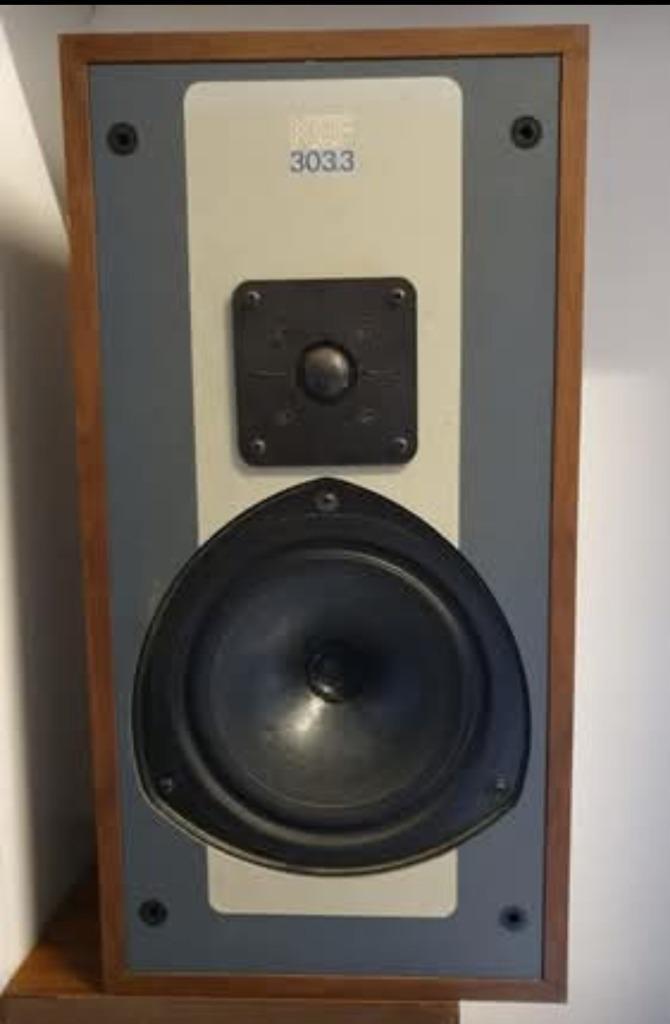 Luidspreker KEF 303.3, Audio, Tv en Foto, Luidsprekers, Zo goed als nieuw, Front, Rear of Stereo speakers, 120 watt of meer, Overige merken