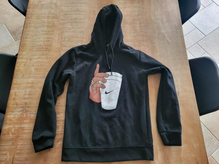 Nike | hoodie | maat L, Kleding | Heren, Truien en Vesten, Zo goed als nieuw, Maat 52/54 (L), Zwart, Ophalen of Verzenden