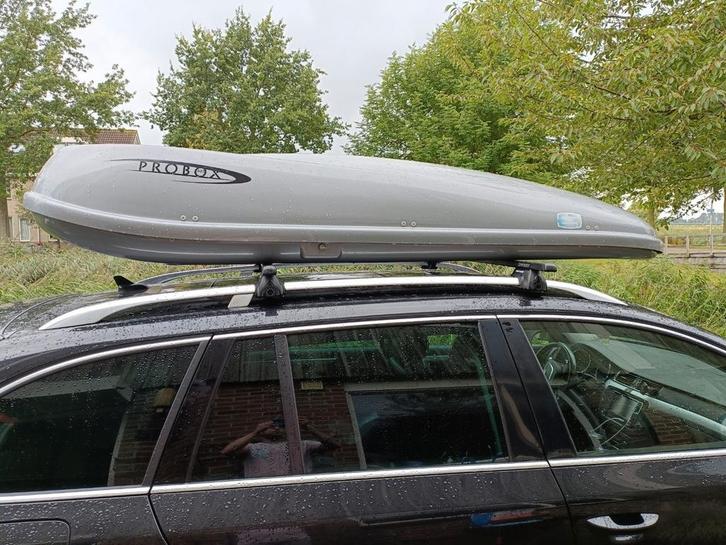Te Huur, Probox 485L dakkoffer incl. dakdragers, Auto diversen, Dakkoffers, Gebruikt, Ophalen