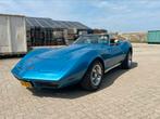 Chevrolet Corvette Stingray C3 1974 Blauw Gerestaureerd, Auto's, 434 pk, Achterwielaandrijving, Cabriolet, Blauw