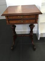 Antieke Naaitafel met Lades, Ophalen