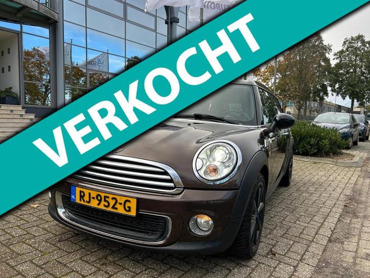 Mini Mini Clubman 1.6 Cooper Chili/panoramad/leer/navi/lmv, Auto's, Mini, Bedrijf, Te koop, Clubman, ABS, Airbags, Airconditioning
