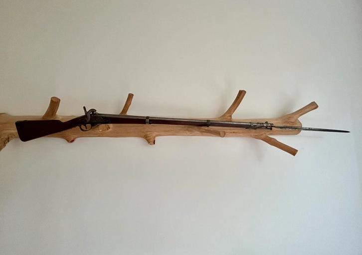 Antiek militair Frans geweer M1777 Mutzig, voor 1870, Antiek en Kunst, Antiek | Overige Antiek, Ophalen of Verzenden