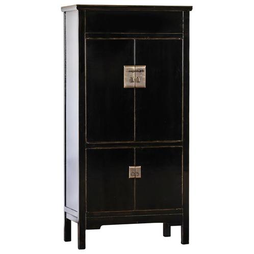 Chinese kast Zwart van € 1.149,95 voor € 919,95, Huis en Inrichting, Kasten | Boekenkasten, Nieuw, 100 tot 150 cm, 150 tot 200 cm