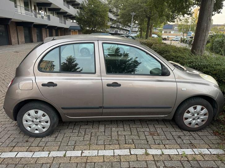 Nissan Micra 1.2 48KW 5DR 2006 Bruin, Auto's, Nissan, Particulier, Micra, Benzine, C, Hatchback, Handgeschakeld, Origineel Nederlands