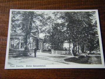 V35 - Drenthe - Gieten - Gemeentehuis - Mooi/Oud beschikbaar voor biedingen