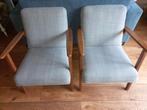 Twee Ikea Ekenaset fauteuils, Ophalen, Gebruikt, Stof, 50 tot 75 cm