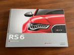Brochure Audi RS6 C7 (hardcover), Boeken, Ophalen, Zo goed als nieuw, Audi