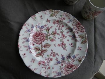 Johnson Brothers/Bros ROSE CHINTZ  Ontbijtborden Ø 22 cm  beschikbaar voor biedingen