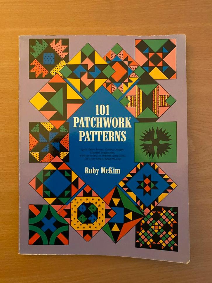 101 Patchwork Patterns - Ruby McKim, Boeken, Hobby en Vrije tijd, Gelezen, Borduren en Naaien, Ophalen of Verzenden
