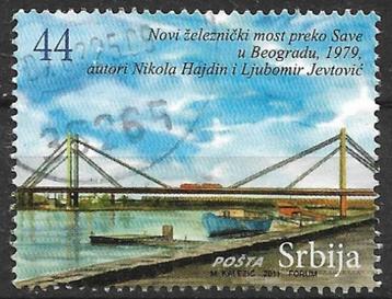 Servië 2011 mi.421 BELGRADO BRUG OVER RIVIER DE SAVA nom. 44 beschikbaar voor biedingen