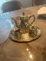 verzilvert antieke servies, Antiek en Kunst, Ophalen of Verzenden
