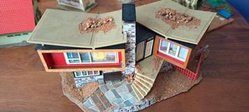 15 stuks Faller  modelbouw huisjes, winkeltjes beschikbaar voor biedingen