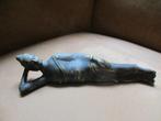 Liggende bronzen Boeddha, Antiek en Kunst, Verzenden, Brons