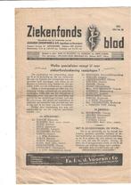 Apeldoorn  ziekenfonds blad uit 1951 met 4 blz, Verzamelen, Tijdschriften, Kranten en Knipsels, Ophalen of Verzenden, 1940 tot 1960