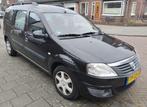 Dacia Logan 1.5 DCI MCV 63KW 7P 2011 Zwart, Auto's, Dacia, Voorwielaandrijving, Stof, 4 cilinders, 7 stoelen