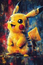 Pikachu Schilderij 150x100, Ophalen of Verzenden