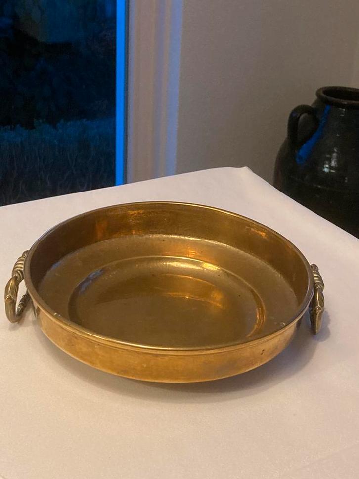 Mooie messing schaal, Antiek en Kunst, Antiek | Schalen, Ophalen of Verzenden