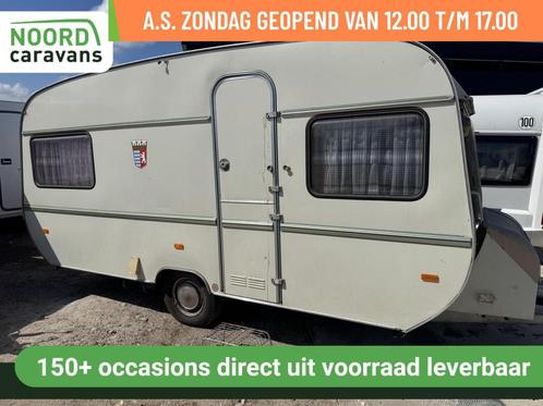 Retro Tabbert 460 ZITHOEK / INRUILPLEIN, Caravans en Kamperen, Caravans, Bedrijf, 750 - 1000 kg, Tabbert