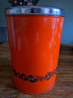 Brabantia voorraadblik jaren '70,  hoog 30 cm 21 cm doorsnee, Verzamelen, Blikken, Ophalen of Verzenden, Zo goed als nieuw, Overige