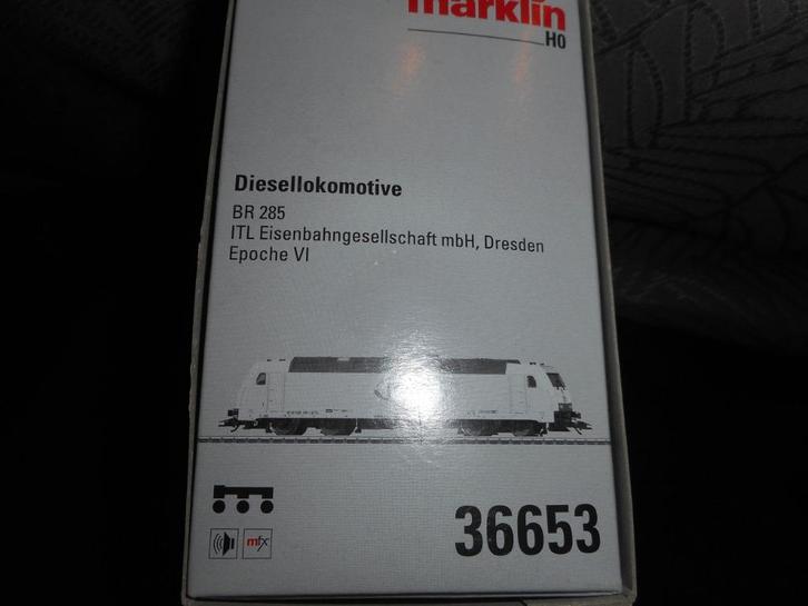 MARKLIN 36653 DIESELLOK BR 283 CB RAIL, Hobby en Vrije tijd, Modeltreinen | H0, Nieuw, Locomotief, Wisselstroom, Märklin, Ophalen of Verzenden
