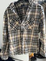 Geruite blouse heren, Overige kleuren, Ophalen of Verzenden, Zo goed als nieuw, Halswijdte 41/42 (L)