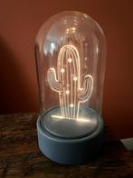 Cactuslampje in stolp, Huis en Inrichting, Lampen | Tafellampen, Minder dan 50 cm, Ophalen of Verzenden, Zo goed als nieuw