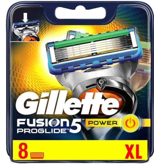 Gillette Fusion Proglide Power 8 stuks Scheermesjes, Sieraden, Tassen en Uiterlijk, Uiterlijk | Gezichtsverzorging, Nieuw, Verzorging