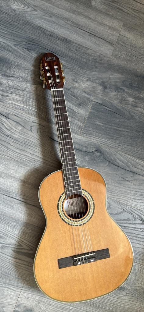 LaPaz C50N-3/4, klassieke gitaar, Muziek en Instrumenten, Snaarinstrumenten | Gitaren | Akoestisch, Gebruikt, Klassieke of Spaanse gitaar