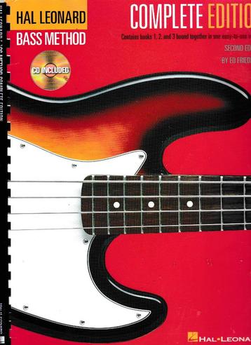 Bass Method Complete Edition Hal Leonard met 1 CD ( 9764 )   beschikbaar voor biedingen
