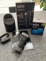 Braun Series 5 5050cc scheerapparaat met clean & charge, Ophalen of Verzenden, Zo goed als nieuw, Scheren en Epileren