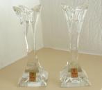 kristal  Bleikristal Nachmann 2 kandelaars, Antiek en Kunst, Antiek | Glas en Kristal, Ophalen