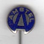 Speldje AMSTEL MOTOR EMAILLE BLAUW RS STOKVIS & ZONEN BROMFI, Verzenden, Gebruikt, Overige onderwerpen