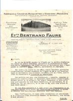 1936 oude franse factuur, Verzamelen, Merken en Reclamevoorwerpen, Overige typen, Gebruikt, Ophalen of Verzenden