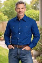 Vintage St Michael overhemd blouse Mens 42 donker-blauw new, Kleding | Heren, Overhemden, Blauw, Nieuw, Ophalen of Verzenden, H