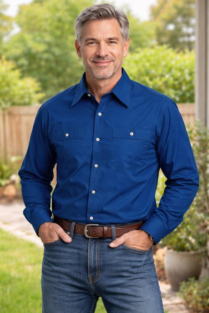 Vintage St Michael overhemd blouse Mens 42 donker-blauw new, Kleding | Heren, Overhemden, Nieuw, Halswijdte 41/42 (L), Blauw, Ophalen of Verzenden