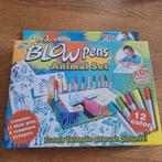 Blaaspennenset met pompje Diereneditie vanaf 4 jr NIEUW, Kinderen en Baby's, Speelgoed | Educatief en Creatief, Ophalen of Verzenden