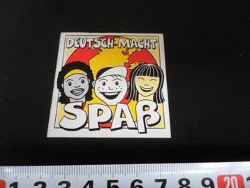 sticker Deutch macht SPAß   strip* beschikbaar voor biedingen