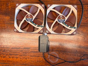 Noctua Fan NF-A14 PMW 2 stuks plus gratis fan controler beschikbaar voor biedingen