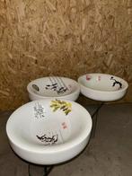 3 keramieken schalen Marcel Wanders, Ophalen, Zo goed als nieuw, Rond