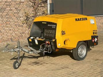 Kaeser M43 Kubota 4,2 m3 / min 7 Bar 30 kW mobiele Compresso beschikbaar voor biedingen