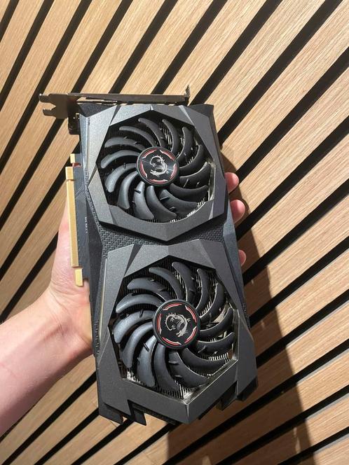 Msi geforce GTX 1660Ti, Computers en Software, Videokaarten, Zo goed als nieuw, Nvidia, PCI-Express 4.0, GDDR6, HDMI, DisplayPort