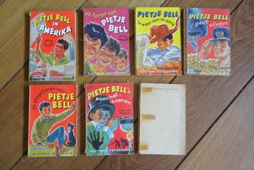 7x Pietje Bell nummer 4 + 17 + 24 + 42 + 1051 + 1061 + 1081 beschikbaar voor biedingen