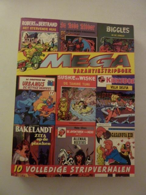 Mega vakantiestripboek, Ophalen of Verzenden, Zo goed als nieuw