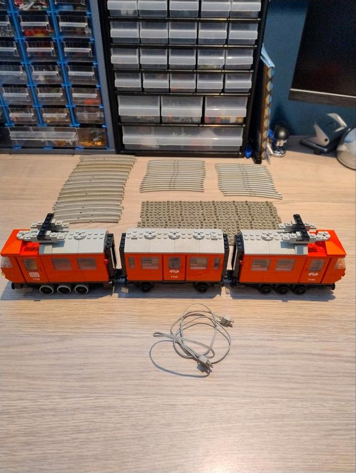 Lego 12V - Electric Passenger Train (7725), Kinderen en Baby's, Speelgoed | Duplo en Lego, Zo goed als nieuw, Lego, Complete set